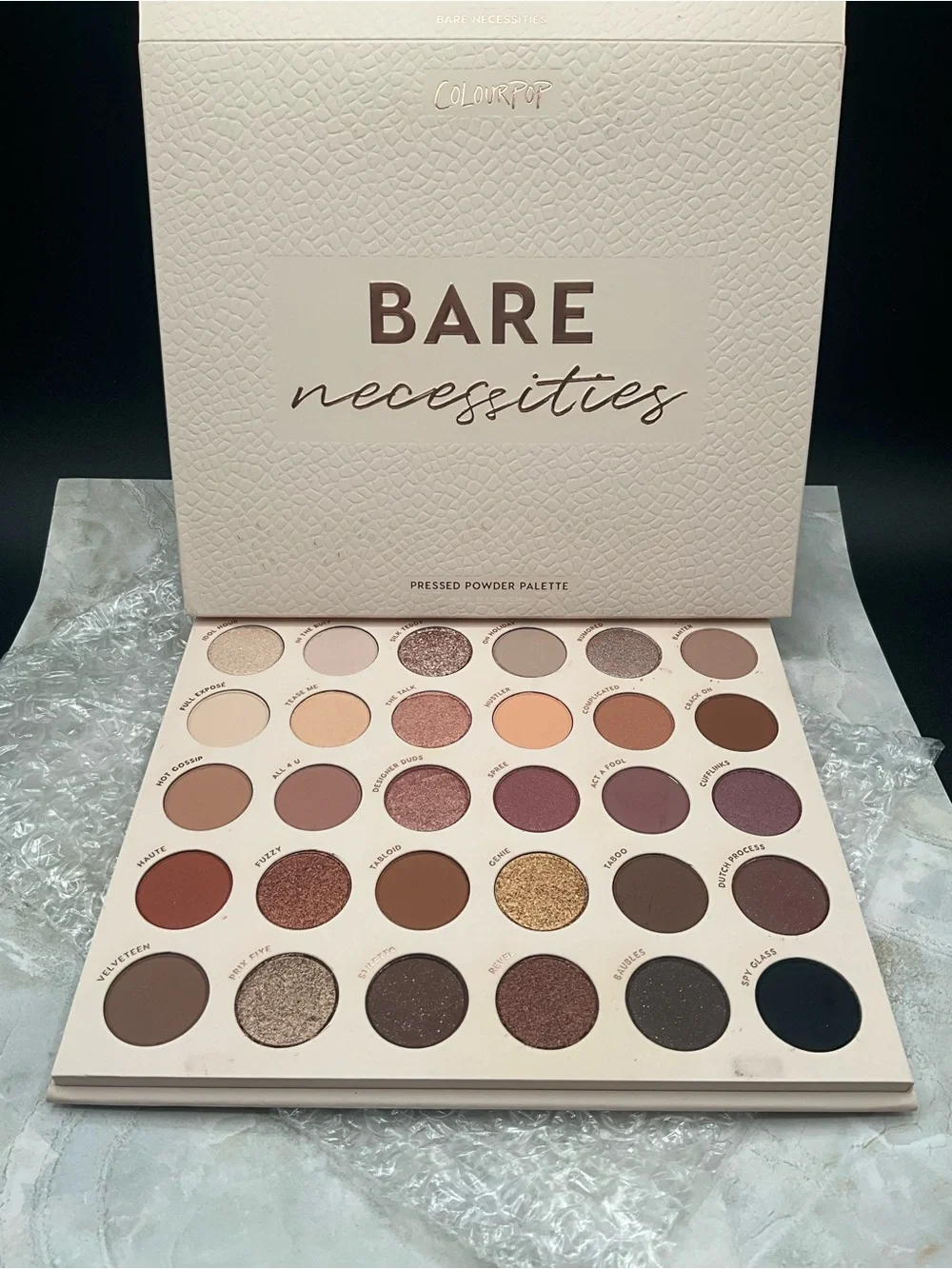 ColourPop Bare Necessities Neutral Eyeshadow Palette — Nude, Brown, Gold Tones
